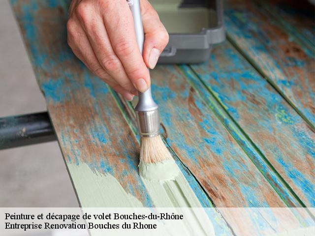 Peinture et décapage de volet Bouches-du-Rhône 