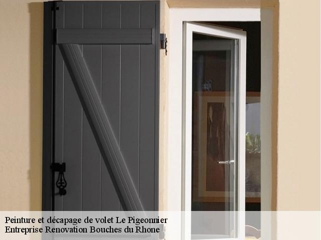 Peinture et décapage de volet  13122