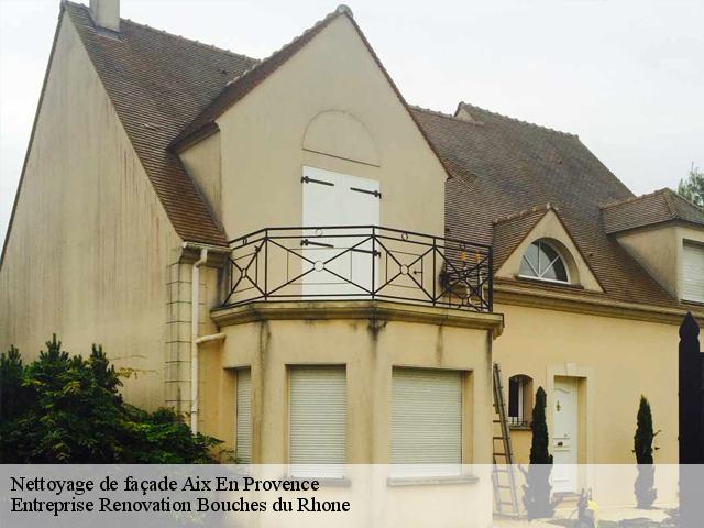 Nettoyage de façade  aix-en-provence-13090 Entreprise Renovation Bouches du Rhone