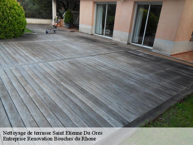 Nettoyage de terrasse  saint-etienne-du-gres-13103 Entreprise Renovation Bouches du Rhone